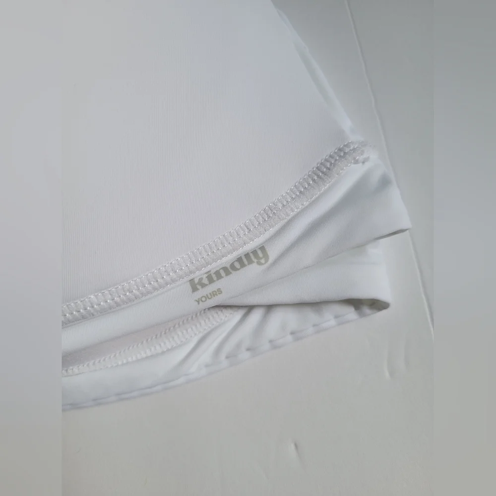 Women's White Plunge Bra